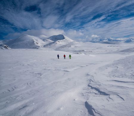 Skitur eller trugetur i Rondane | Skiing or Snowshoeing in Rondane | Discover Norway