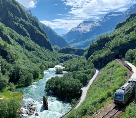 The Flåm Railway | Sykkeltur i Gol og Valdres | Miniferie i Golsfjellet og Valdres | Discover Norway