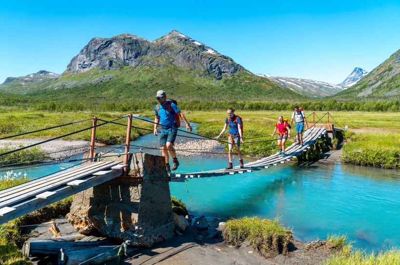 Bridge Near Gjendebu | Discover Norway, Fottur i Jotunheimen 