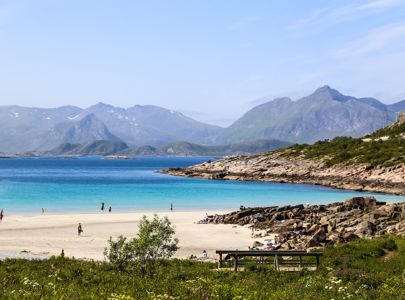 Rørvika Beach Lofoten